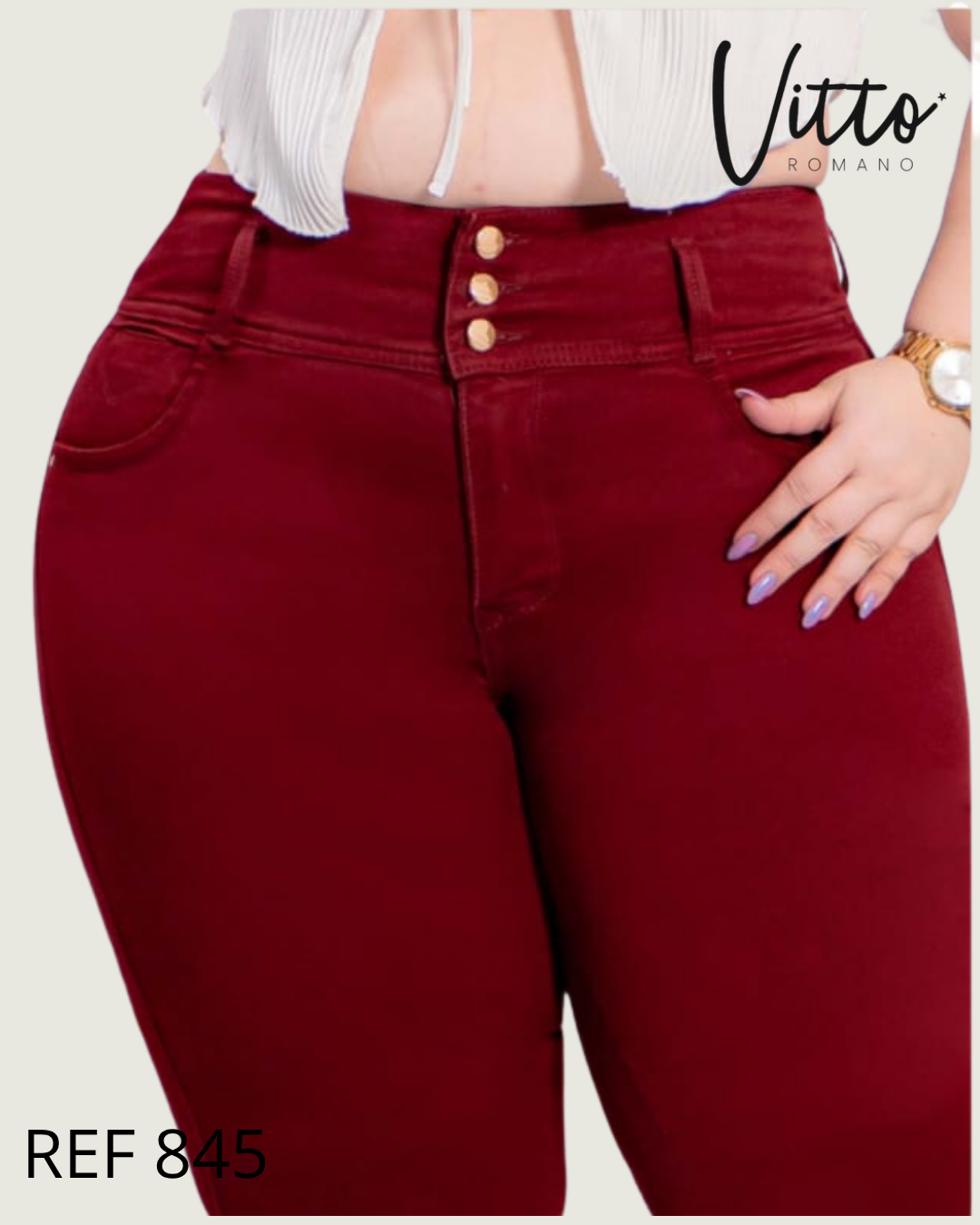 845  Jeans skinny plus,elastico