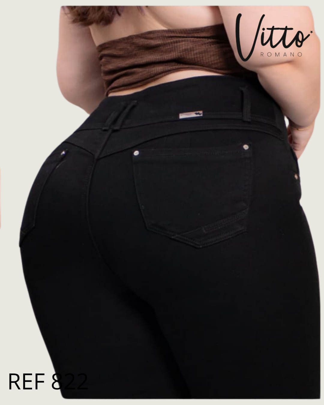 822  Jeans skinny plus,elastico