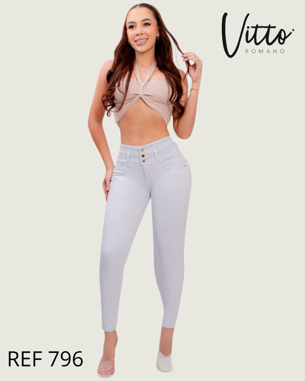 796 Jeans skinny,elastico