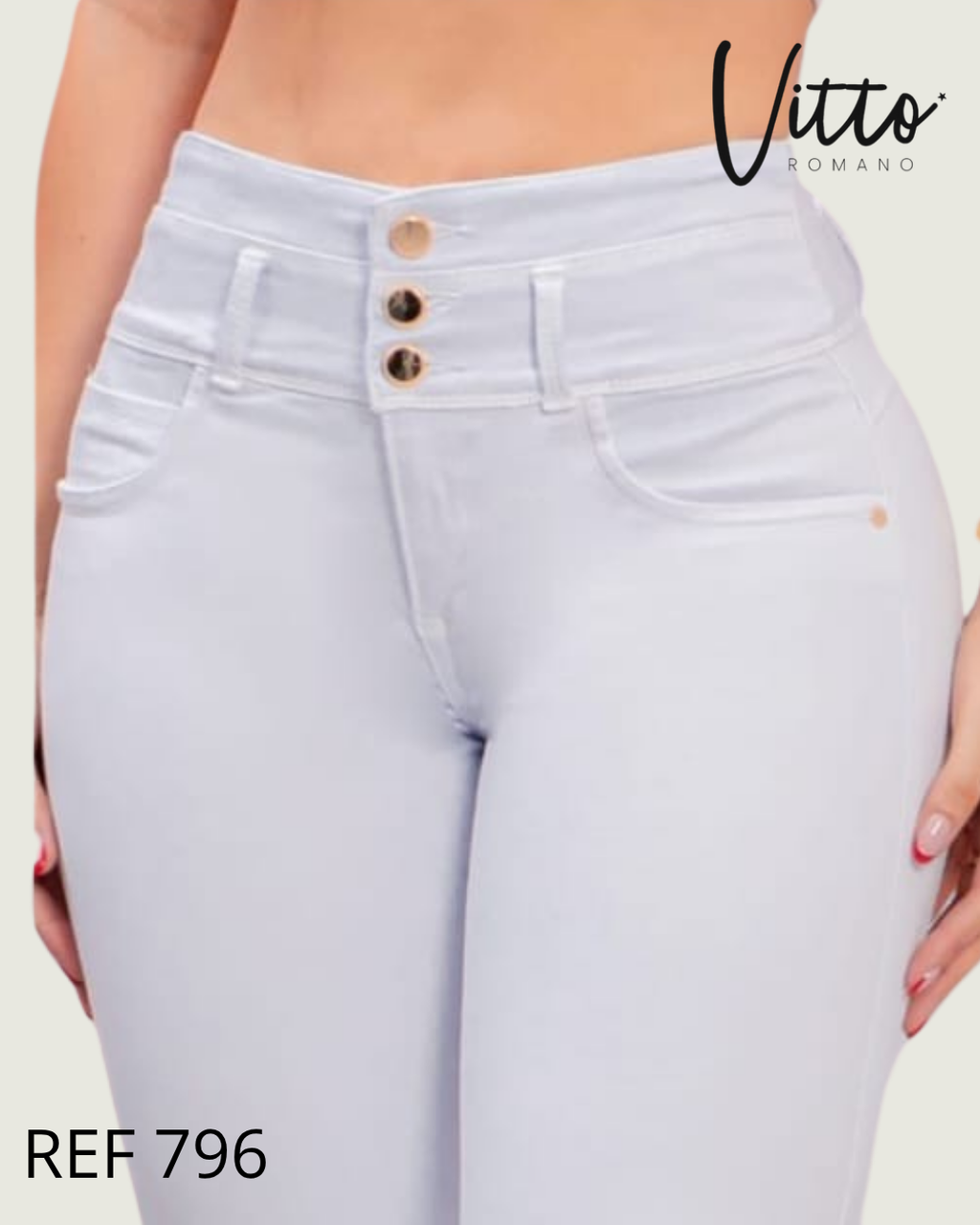 796 Jeans skinny,elastico